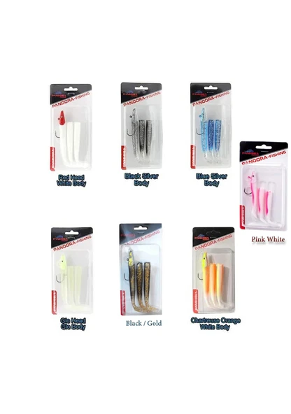 Pandora Sandel 100mm 14gr Silikon Sahte Balık Yem ürün görseli 1