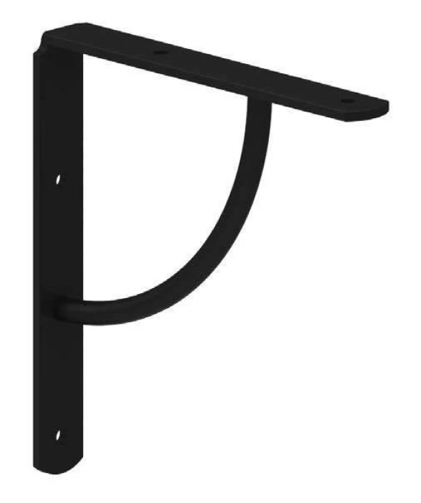 Gürçay Dekoratif Rafaltı 15*15cm Siyah (2li Paket)