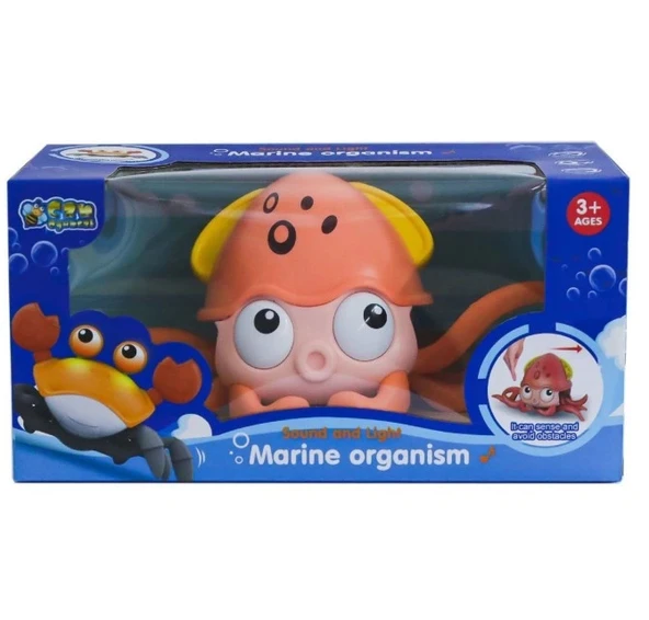 Can Oyuncak Sesli Ve Işıklı Sensörlü Şarjlı Yengeç Qc-1y - 3