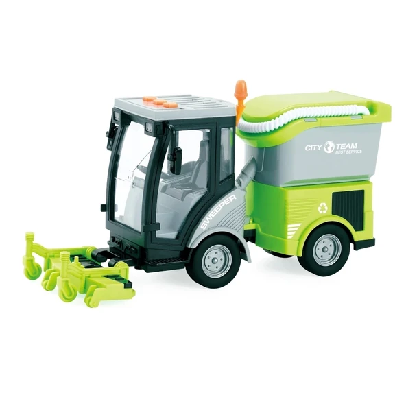 Vardem Sürtmeli Sesli Işıklı Temizlik Aracı Wy682a-b - 2