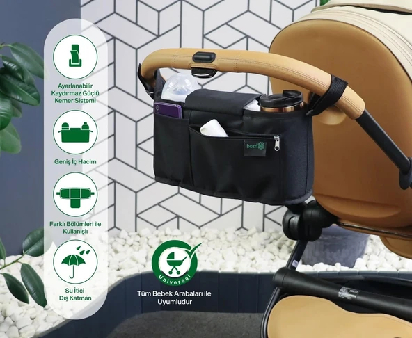 Been Bebek Arabası Organizer Çanta - 6