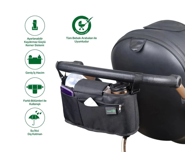 Been Bebek Arabası Organizer Çanta - 5