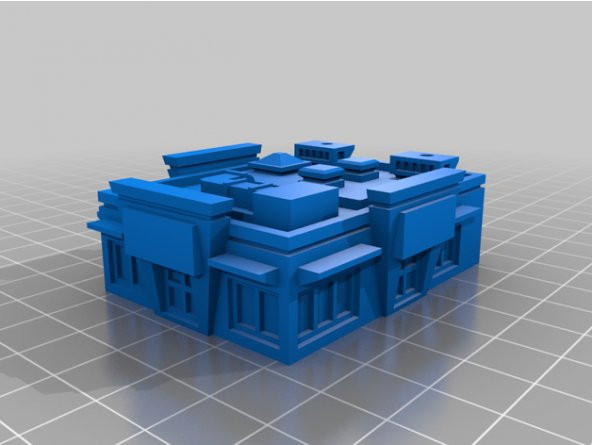 Mağaza (64x55x21mm) 3D Baskı