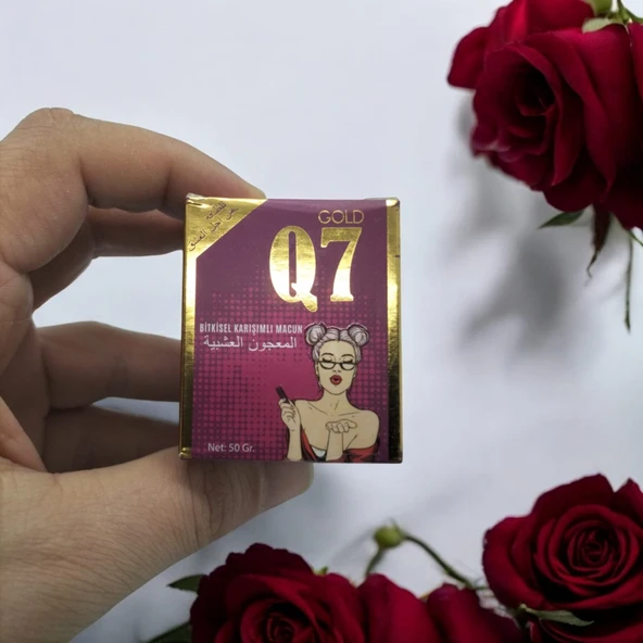 Q7 BALLI MACUN 3 ADET 50gr AFRODİZYAK BALLI MACUN ( Bayanlara özel ) - 2