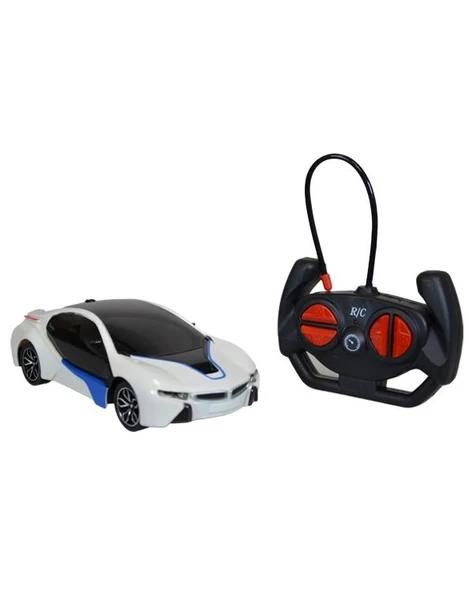 Ctoys Sports Car 27 Mhz Full Fonksiyon Uzaktan Kumandalı Bmw İ8 Beyaz CE 07 - Resim 3