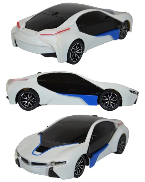 Ctoys Sports Car 27 Mhz Full Fonksiyon Uzaktan Kumandalı Bmw İ8 Beyaz CE 07 ürün görseli
