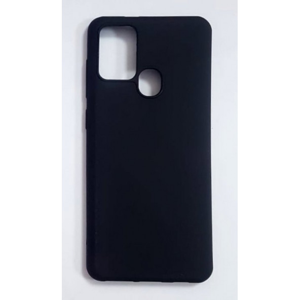 Samsung Galaxy A21s Uyumlu Yumusak Slikon Kilif Kadife Dokulu Mat