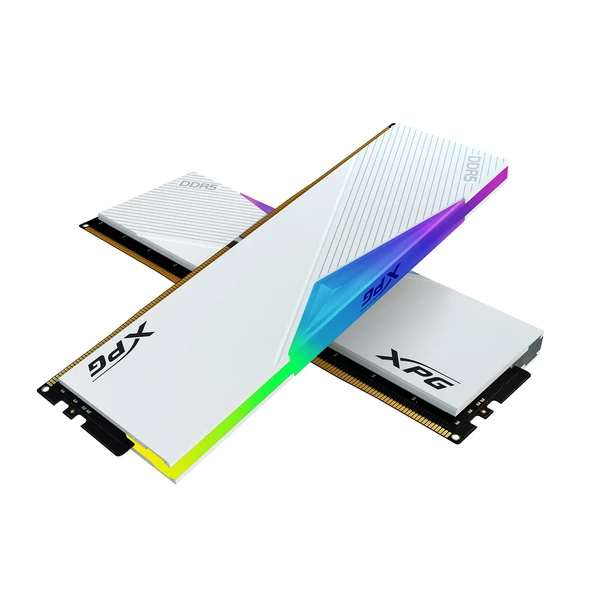 XPG Lancer RGB 32GB (2X16) DDR5 6400Mhz CL32 AX5U6400C3216G-DCLARWH Beyaz Dual Kit Ram - 2