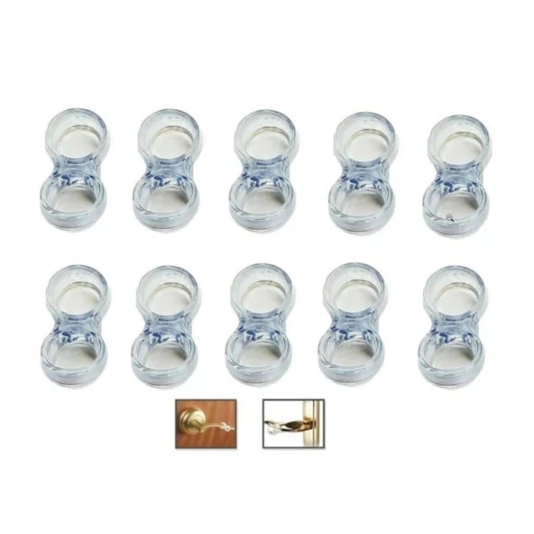 Kapı Kolu Stoperi Silikon Lastik 5li Paket