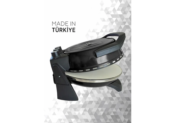 Erato Taşfırınım Pizza Makinesi, Lahmacun Makinesi Doğal Taş Fırın - Timer - 400 C. - 2
