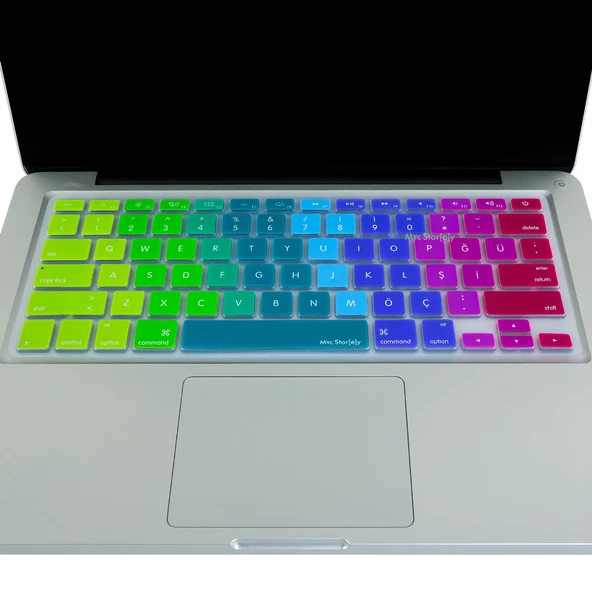 Macbook Klavye Air Pro Koruyucu Dazzle (US to TR) (Eski USB'li Model 2008/2017) ile Uyumlu - 3