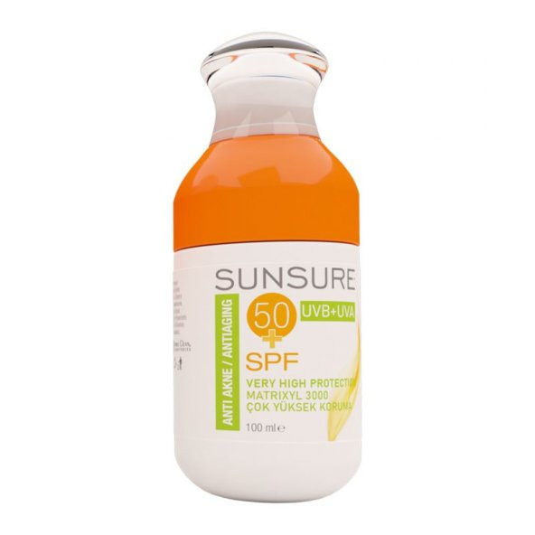 Sunsure Anti-akne & Antiaging Güneş Kremi 100 Ml