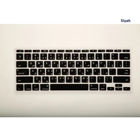Arapça Klavye Macbook Air Kılıf 11 inç A1370 A1465 US Enter ile Uyumlu - 3