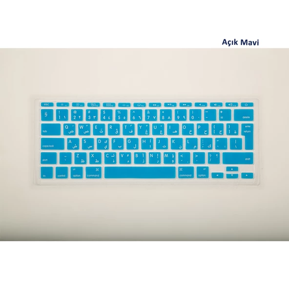 Arapça Klavye Macbook Air Kılıf 11 inç A1370 A1465 UK Enter ile Uyumlu - 4