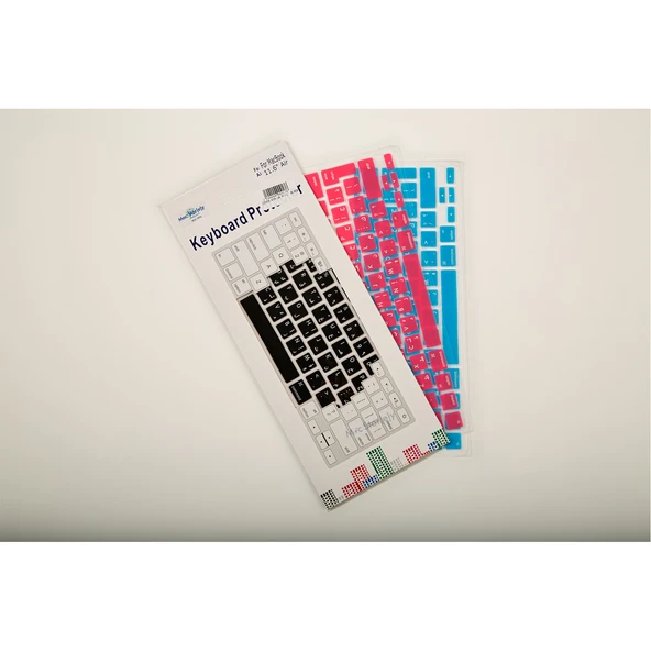 MacBook Air 11 Arapça Klavye Koruyucu A1370 A1465 Uyumlu Esnek Silikon Toz Koruma Kaplama - Resim 5