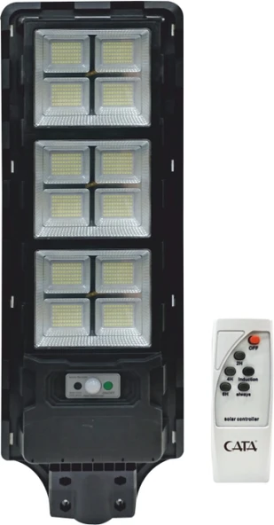 CATA CT 4642 300W Güneş Enerjili Solar Sokak Armatürü 6400K Beyaz Işık