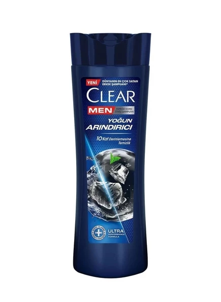 Clear Men Yoğun Arındırıcı Şampuan 350 ml