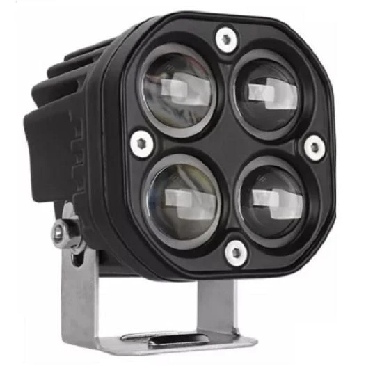 3'' Beyaz Sarı Led Spot Off Road, Motosiklet Sis Farı Çalışma Lambası 12-24V - 1
