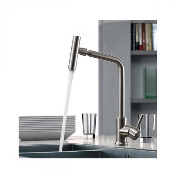 Venezia İnox Oynar Başlıklı Mafsallı Mutfak Evye Eviye Bataryası - 3