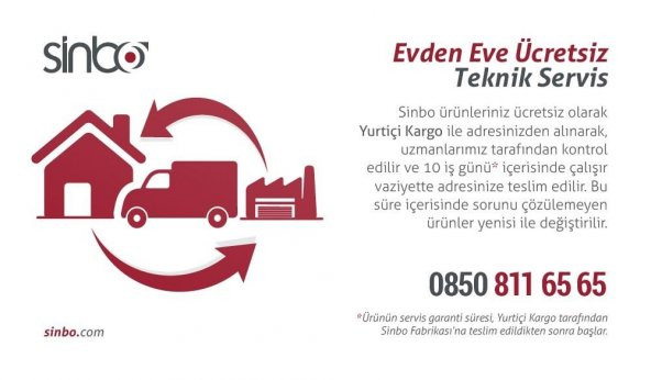 Sinbo SK-7388 1 L Su Isıtıcı Kettle Siyah - 2