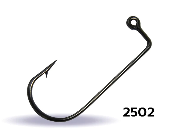 Youvella 2502 Jig Head İğnesi Delikli Uzun 100lü Kutu Black Nikel  1