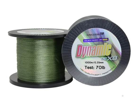 Captain Dynamic PE 8 Örgü İpi Misina 1.000mt Yeşil  0.35 mm
