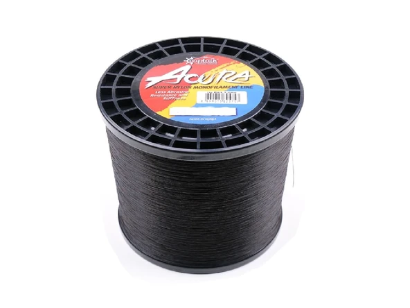 Captain Acura 1kg Bobin Misina Siyah  0.35 mm