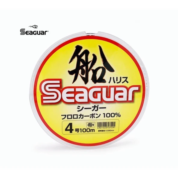 Seaguar Fune Harisu %100 Fluoro Carbon Misina 100mt  0.260 mm