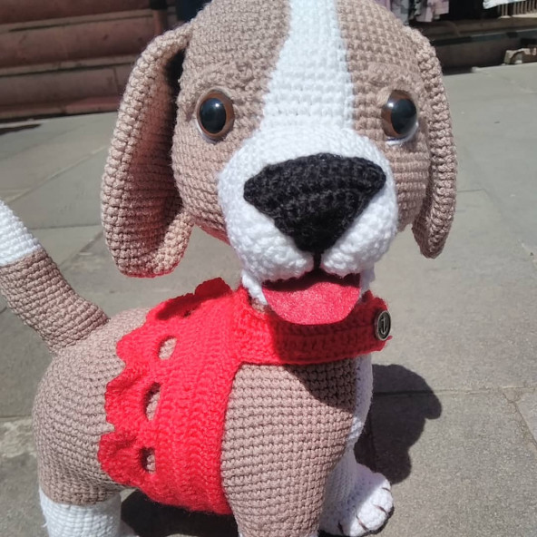 Amigurumi köpek - 4