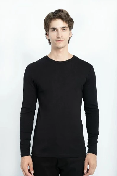 Sportuel Jsco Bisiklet Yaka Erkek Sweat