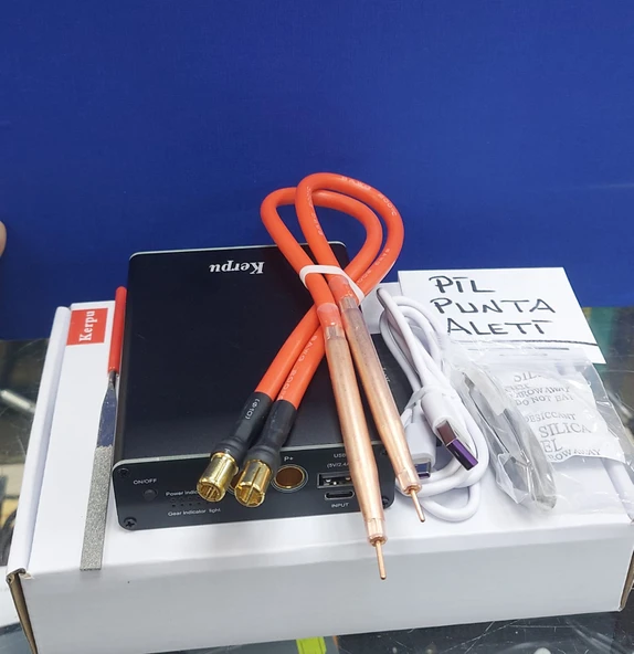 Pil Punta Kaynak Makinesi Güç Ayarlı Şarjlı Taşınabilir 5000 Mah Tek Şarjla Binlerce Punta Kaynağı - 2