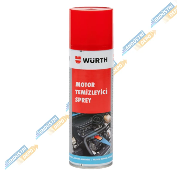 Würth Hızlı Motor Temizleme Spreyi 500 ML - 3