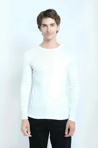 Sportuel Jsco Bisiklet Yaka Erkek Sweat