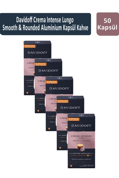 Davidoff Crema Intense Lungo Smooth & Rounded Kapsül Kahve x 5 Adet