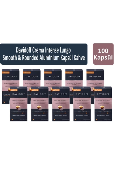Davidoff Crema Intense Lungo Smooth & Rounded Kapsül Kahve x 10 Adet ürün görseli