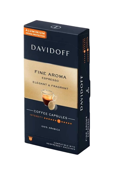 Davidoff Fine Aroma Espresso Elegant & Fragrant Kapsül Kahve x 5 Adet - 3