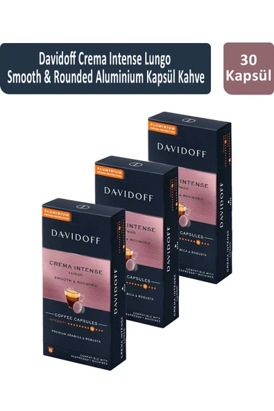 Davidoff Crema Intense Lungo Smooth &  Rounded Kapsül Kahve x 3 Adet ürün görseli