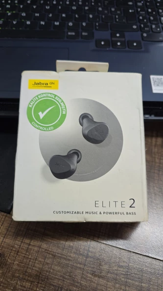 (OUTLET) Jabra Elite 2 TWS Kulak İçi Bluetooth Kulaklık Gri