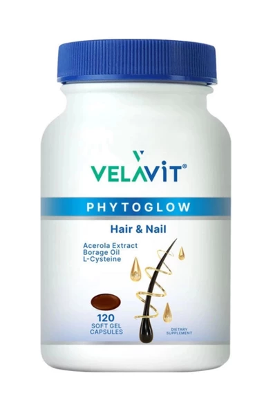 Velavit Phytoglow Hair Nail 120 Yumuşak Kapsül