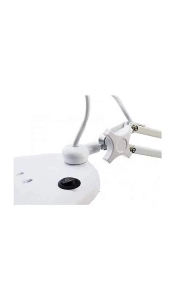 Büyüteç Ledli Büyük Akrobat Lamba - Mercek Büyüteçli Akrobat Lamba Güçlü Led Işık 5X - 2