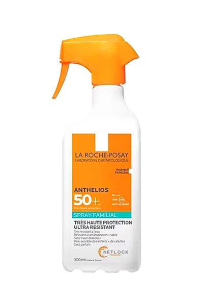 La Roche Posay Anthelios Family Spray SPF50+ Tüm Cilt Tipleri İçin Vücut Güneş Kremi 300 ml