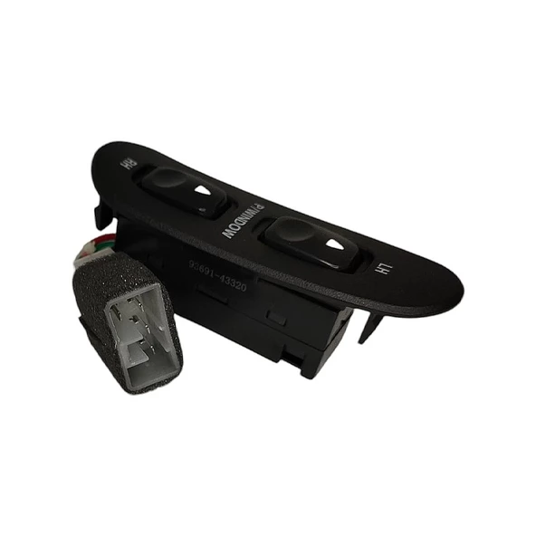 Hyundai H100 için Çiftli Cam Açma Düğmesi-Sol Elektrikli - 3