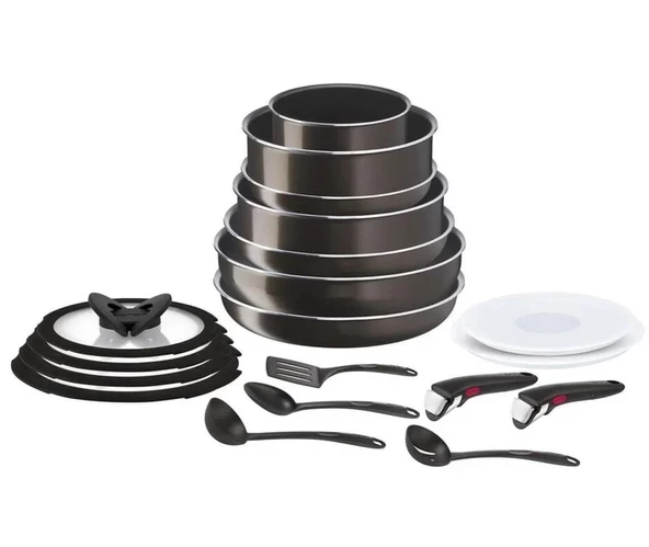 Tefal Ingenio XL Intense Titanyum 2X 19 Parça Maxi Tava Tencere Seti