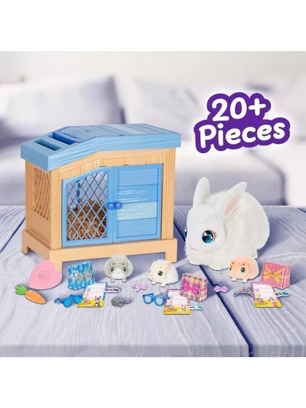 Giochi Preziosi LLP Sesli ve Işıklı Anne ve Yavruları Oyun Seti LP303000 - 5