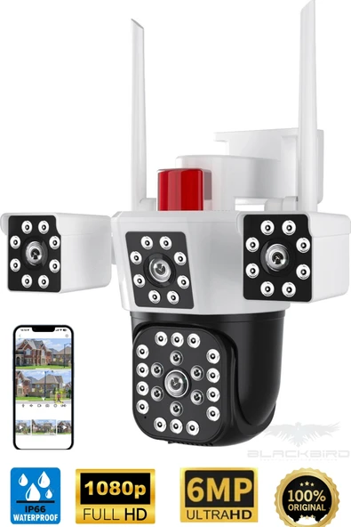 Okam-3023 2 Kameralı 6 Mp Dual Lens Wifi Ptz Kamera