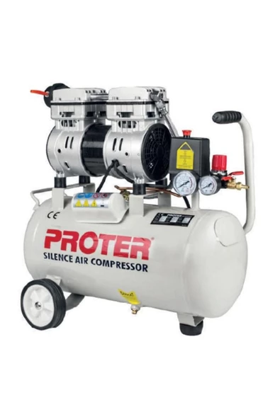 Proter Pr 24 S Sessiz&yağsız Hava Kompresörü 24 Litre