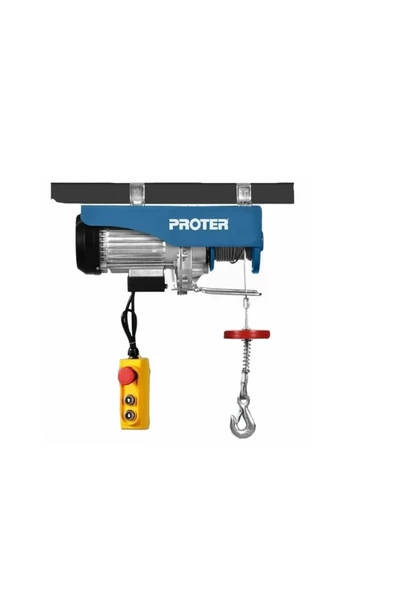 Proter PR 2550 250-500 KG ELEKTRİKLİ MİNİ VİNÇ 20 MT HALATLI