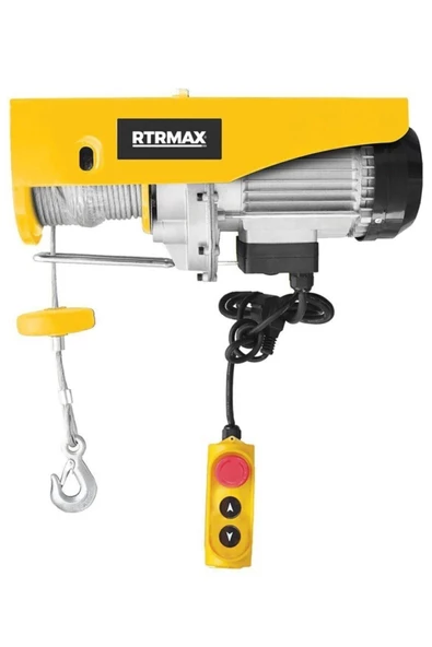 Rtrmax Rtm480 Bakır Sargılı Elektrikli Vinç 1300w – 400/800 kg