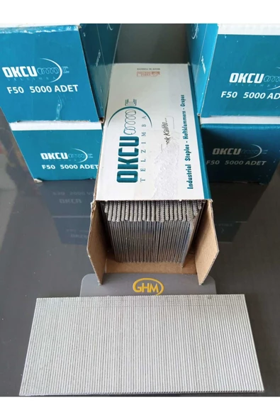 Güneydoğu F/50 T BAŞLI ŞERİT ÇİVİ  (1X5000Lİ -5 Lİ PAKET FİYATIDIR )