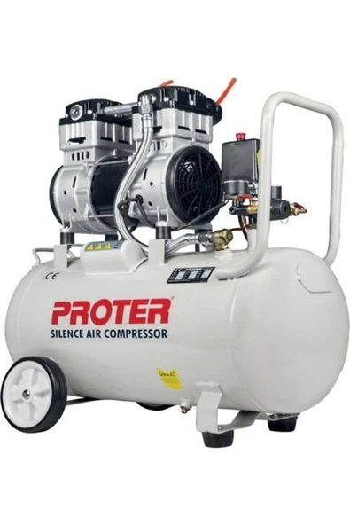 Proter Pr 52 S Sessiz&yağsız Hava Kompresörü 50 Litre